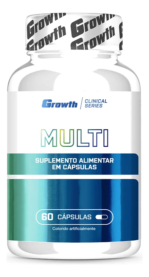 Multivitamínico Growth Supplements 60 cápsulas