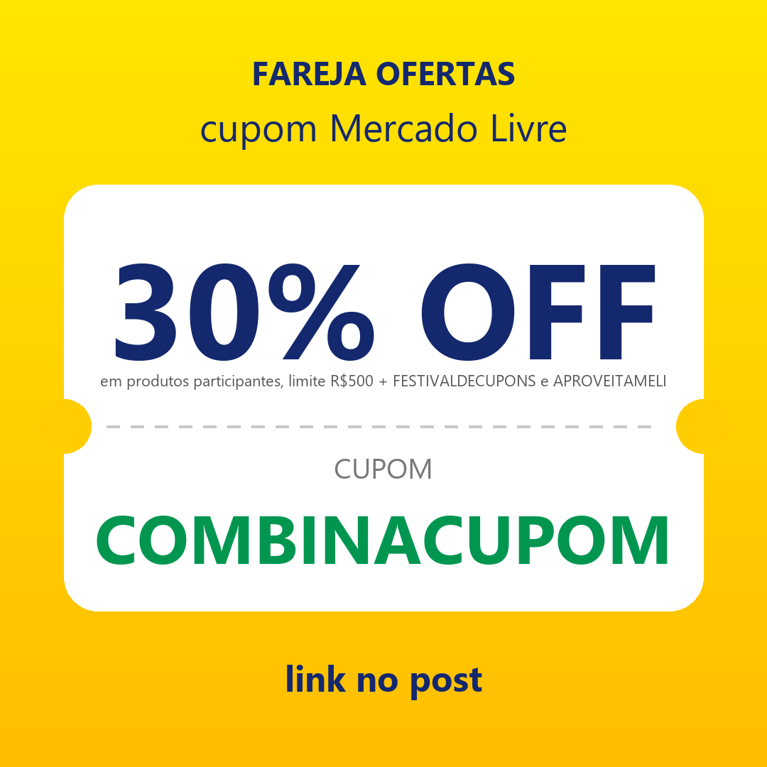 Cupons do fim de tarde, de cair o queixo