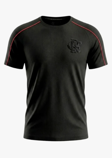 Camisa Flamengo Energy licenciada (preta)