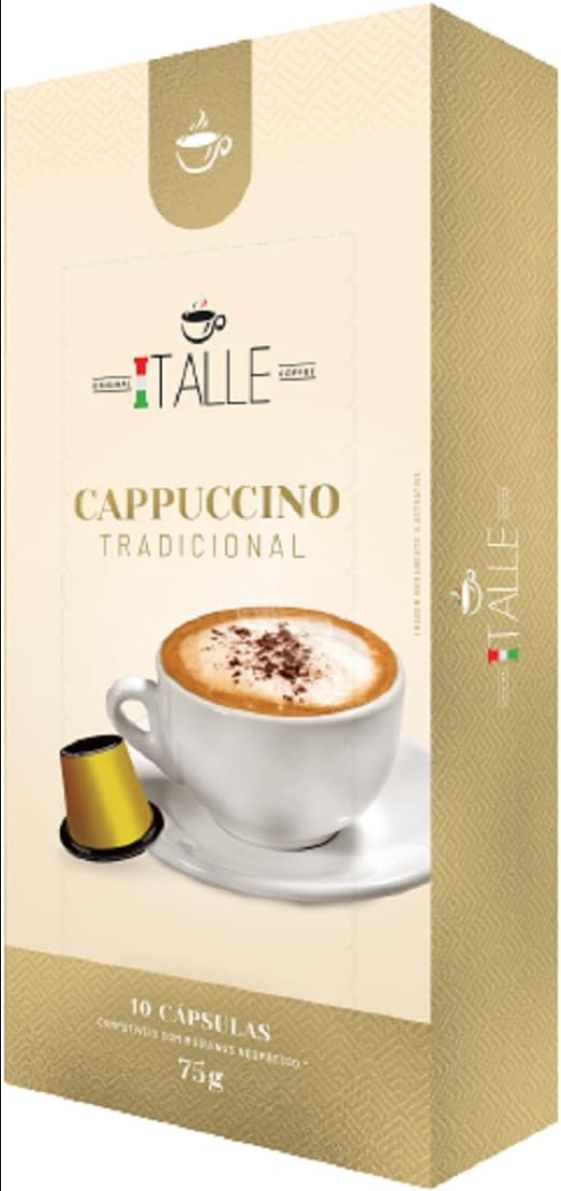 Cappuccino em Cápsula Café Italle (compatível Nespresso), caixa com 10