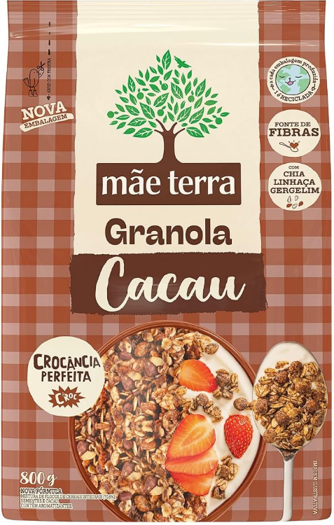 Granola Mãe Terra Cacau 800g