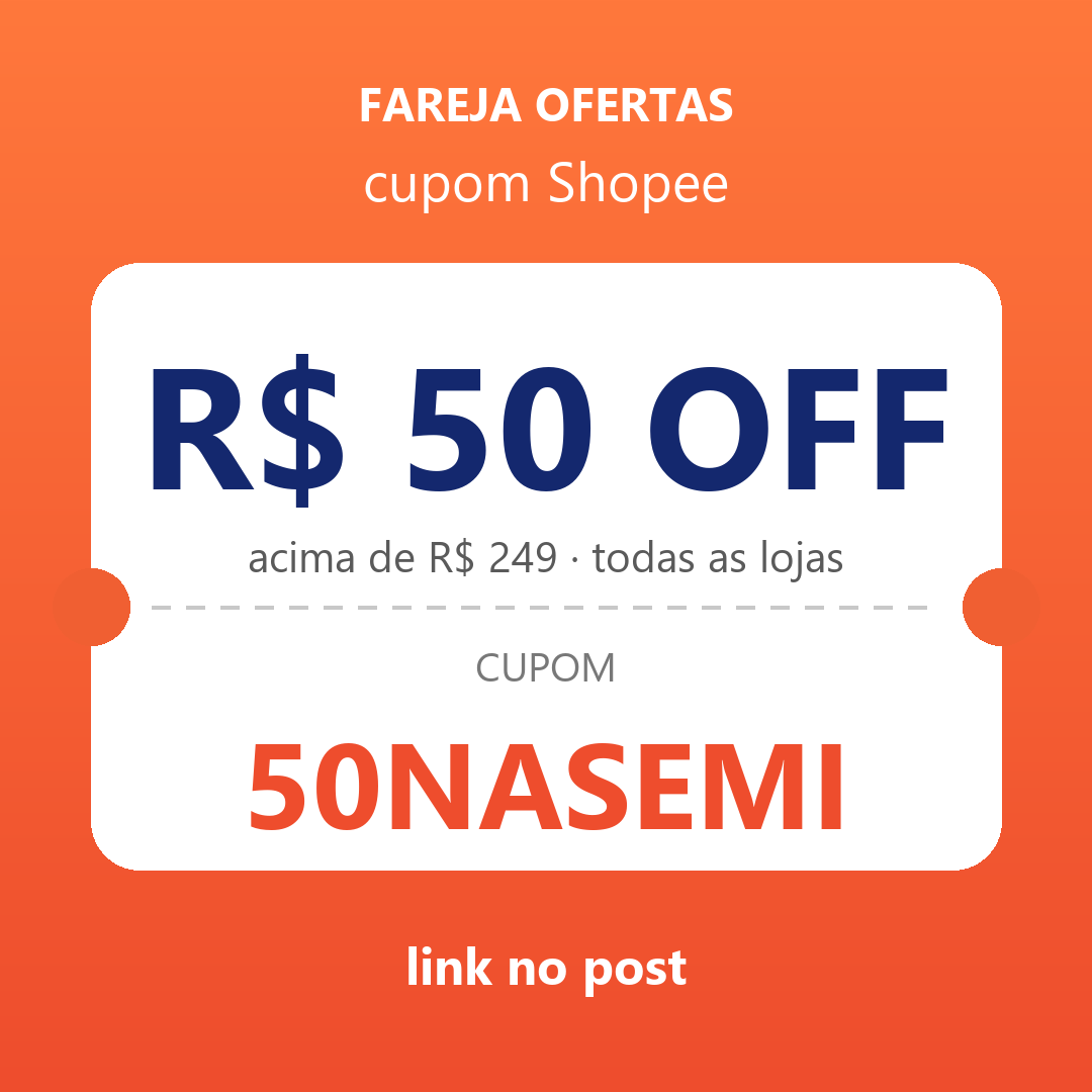Cupom novo da Shopee e é dos limitados, corre antes que acabe!!