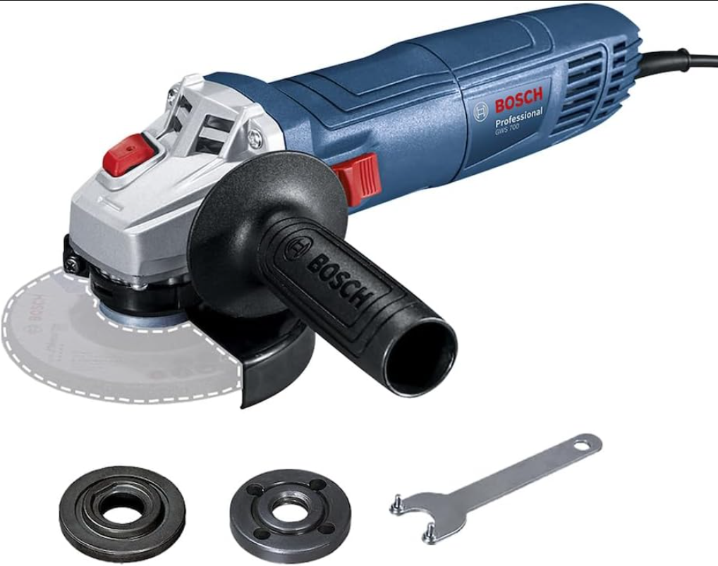 Esmerilhadeira Angular Bosch GWS 700 710W 4.1/2"